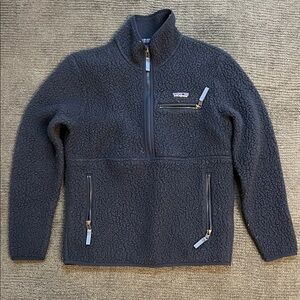 Patagonia Navy Fleece Quarter-Zip